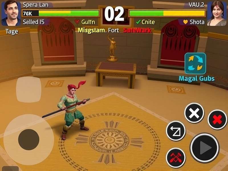 Dangal Warrior Legend tournament gameplay